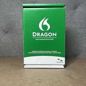 Dragon Naturally Speaking Premium Edition Speech Recognition Software Version 12